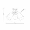 Nowoczesny plafon oprawa sufitowa brązowa abażurowa drewniana boho minimalistyczna klasyczna VAIO 11605 TK-Lighting